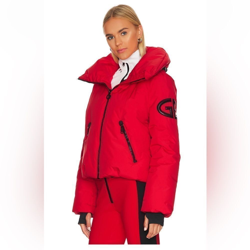 Goldbergh Porter Ski Jacket NWT US 10 Flame Red Waterproof - Picture 2 of 9